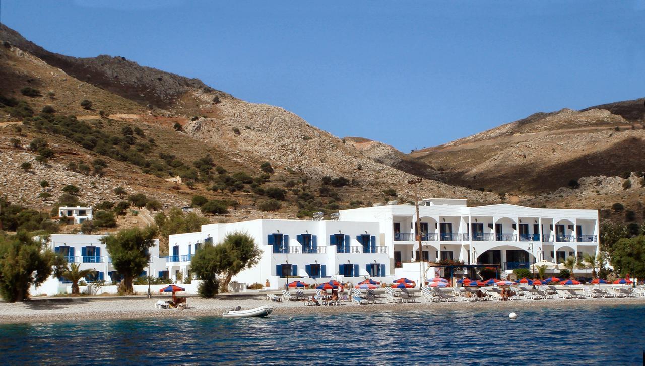 Hotel Eleni Beach Livadia  Eksteriør billede