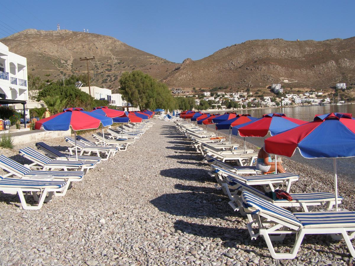 Hotel Eleni Beach Livadia  Eksteriør billede