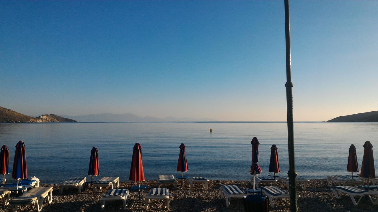 Hotel Eleni Beach Livadia  Eksteriør billede