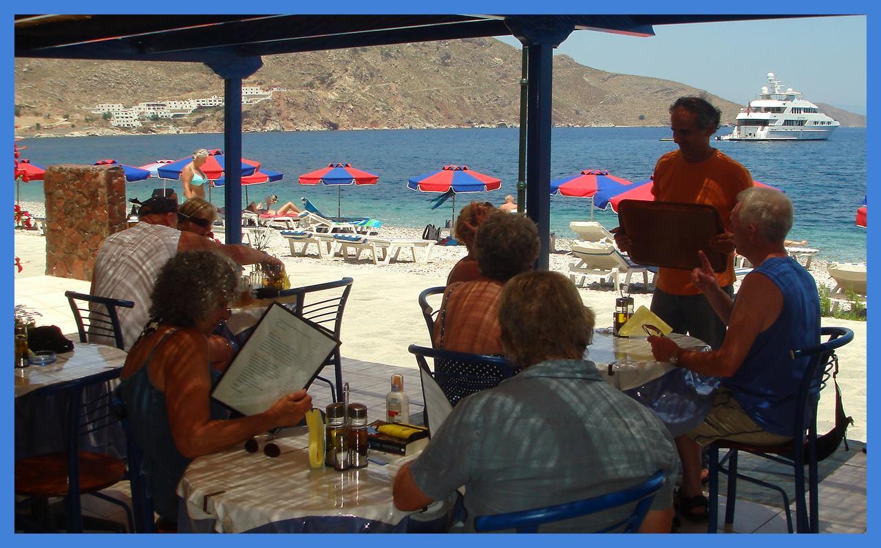 Hotel Eleni Beach Livadia  Eksteriør billede